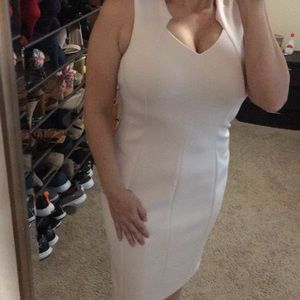 Calvin Klein pale pink dress
